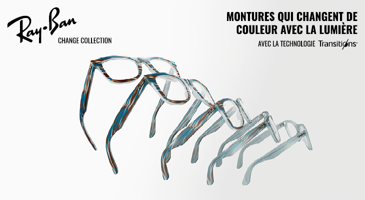 RAY-BAN CHANGE COLLECTION x TRANSITIONS® 